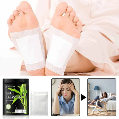 Detox Foot Patches - Natural Sleep Aid & Stress Relief